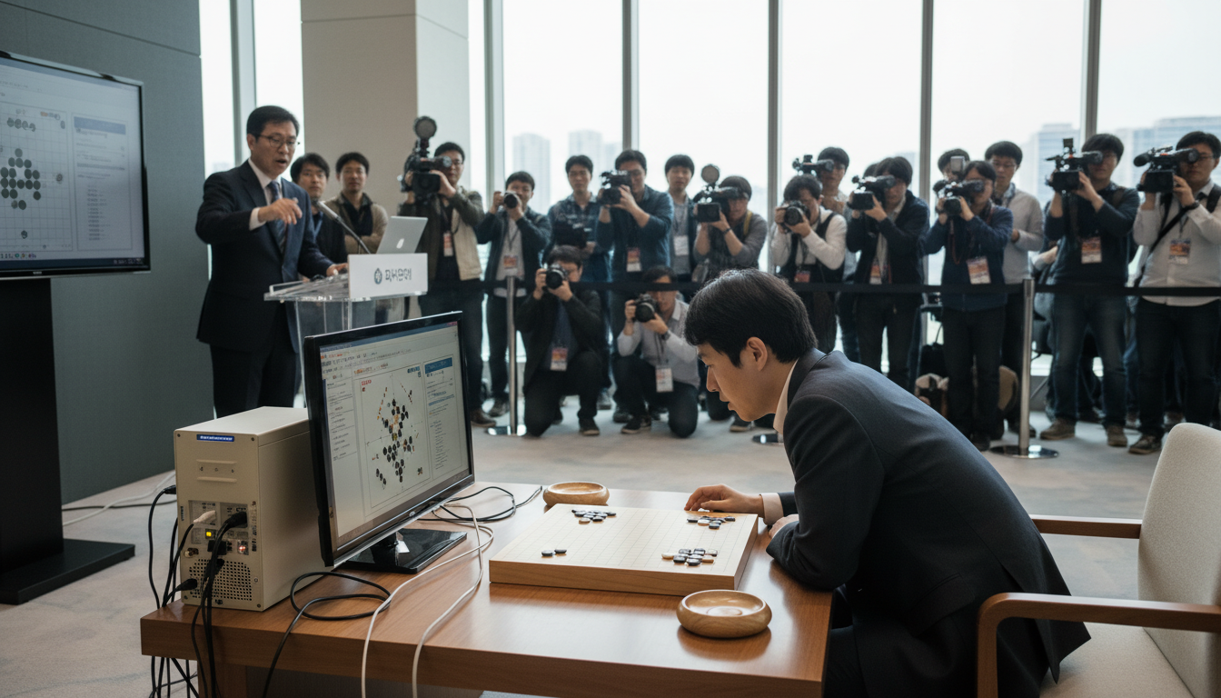 AlphaGo vs Lee Sedol — Move 37